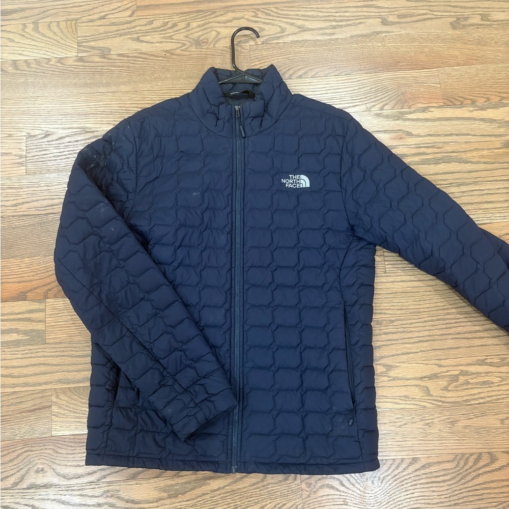 The North Face Men's Dark Blue Puffer Jacket